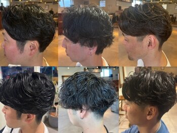 ワンコア (ONE CORE)の写真/もちのよいパーマスタイルが人気◎学生さん～ビジネスマンの方までシーンに合わせてご提案します。