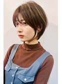 ナチュラルショートボブ