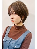 シウ 湖北(shiwu) ナチュラルショートボブ