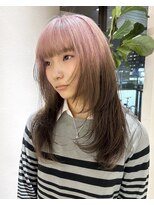 ロンドウェグ(RONND weg)&nbsp;ホワイトピンク×ブラウン