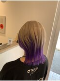 ウルフカット,ツートンカラー,インナーカラー【草加】