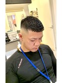 スキンフェード×濡れパン