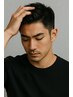 カット＋眉毛カット+ヘッドスパ￥11,000