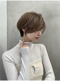 ミニウルフレイヤーカット顔周りカット前髪カットショート/大宮