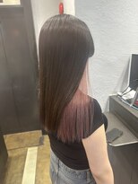 ジルバイジゼル(JILL by GiseL)&nbsp;インナーカラー×ペールピンク