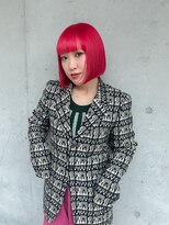 チクロヘアー(Ticro hair) @nkkn15 vivid red