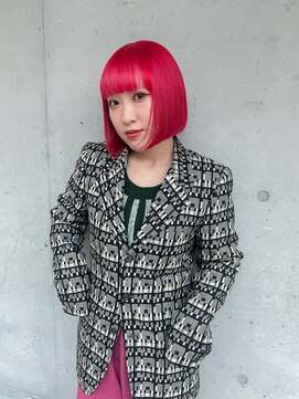 チクロヘアー(Ticro hair) @nkkn15 vivid red