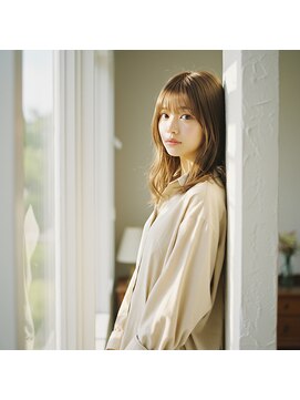 コトナ 越谷店 ミディアムレイヤー×ナチュラルブラウン×越谷×20 代30代◎