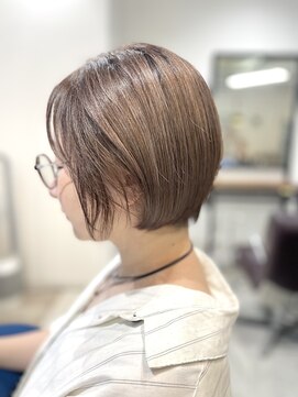 ロスコ(ROTHKO) 【ハイライト&シナモンベージュボブ】