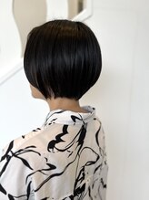 【エイジングケアにも】水素ケアシステム×オーガニックカラー×ショートヘア