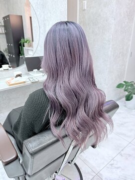 カミイロ(kamiiro) デザインカラー/パープル/ケアブリーチ/髪質改善/学割