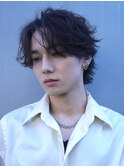 【ARIETTA岩渕】大人フェザーパーマ×ルーズセンターパート