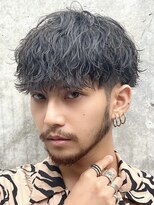 フィフス トウキョウ (fifth TOKYO) 波巻きパーマスパイラルパーマメンズマッシュ刈り上げショート