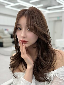 アマトウキョウスマートサロン(AMA TOKYO×Smart Salon) 顔まわりレイヤー カーテンバング ブリーチなし