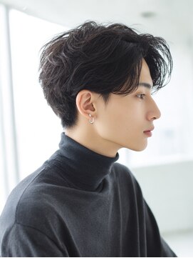 ニュアンスパーマ/フェザーパーマ/メンズ/韓国ヘア