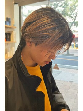 ジーナ 福岡藤崎(Zina) ハイトーン/センターパート/藤崎美容室