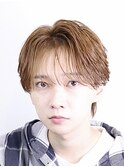 シースルーフェザーショート　ニュアンスパーマ　フェザーパーマ