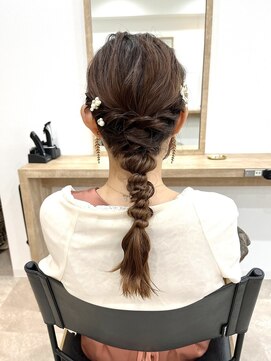 エンタリティリット(entality lit) ふわふわあみおろしスタイル