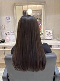 ナチュラルストレートヘア