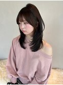 ミディアムレイヤーカット