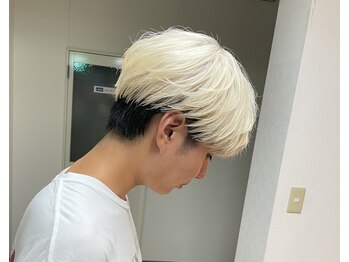 リベラル(liberal)の写真/《ニュアンスパーマ＋ブリーチカラー》でパーマデザインを活かしたヘアデザインを*ハイライトも◎［郡山］
