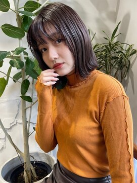 ショア 南行徳(SHORE) ミルクティーブロンド/ワンホンレイヤー/ダークブルー[南行徳]