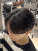 シースルーフェザーマッシュ/フェザーパーマ／ニュアンスパーマ