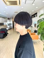 ディーコ(IDEEK) 個性派レディースマッシュカット 艶髪映えるショートボブ
