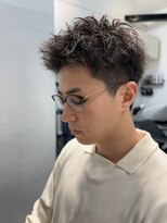ローハ 表参道 原宿(Lowha)&nbsp;【お客様スタイル】ツイストピンパーマ/スパイキーショート