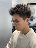 【お客様スタイル】ツイストピンパーマ/スパイキーショート