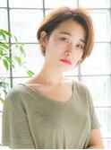 耳掛けも決まるヘルシーショート☆