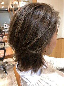 ジータヘアデザイン 大森店(GHITA hair design) レイヤー×ハイライト