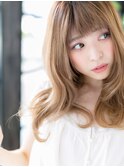 大人ガーリー×ヨシンモリ×鎖骨ミディアム