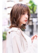 エース (ACE) ACE横浜 ウルフボブ×アッシュブラウン