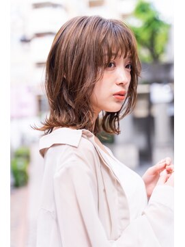 エース (ACE) ACE横浜 ウルフボブ×アッシュブラウン