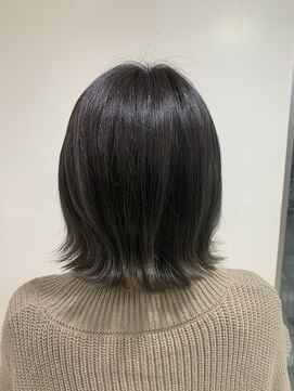 アズール 草加(azule) グレージュ フェイスフレーミングカラー