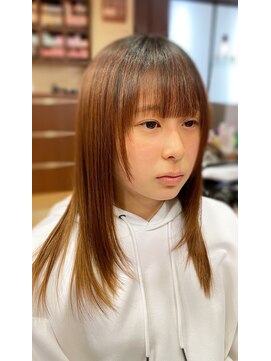 カーサインフィニテイ Hair Design caRsa INFINITY ストレートレイヤー