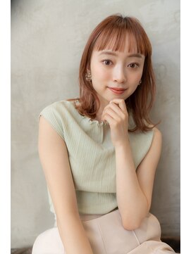 オースティン 門前仲町(AUSTIN) 前髪かき上げイメチェンイヤリングカラーラベンダーカラーくびれ