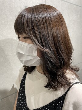 ジンジャー(GINGER) ミディアム×レイヤー×髪質改善×水分補給