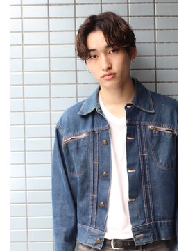 ブークル(boucle) 90年代風センターパート