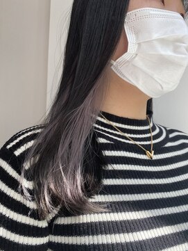 アヴァンス 京橋店(AVANCE) インナーカラー×ホワイトラベンダー