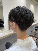 ソフトスパイラルパーマ☆爽やかスマートマッシュ