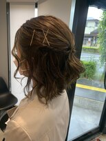 ミンゴ(Mingo)&nbsp;ハーフアップアレンジ