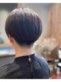 刈り上げマッシュショート