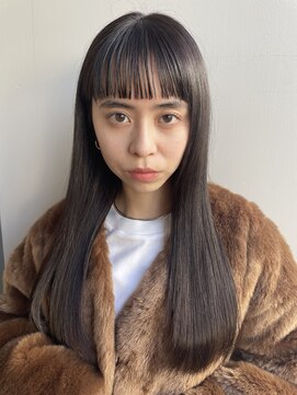 ブラウヘアアンドケア(care) サラツヤストレートヘア