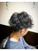 モコモコパーマ