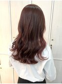 ツヤ髪*ワンカール*チェリーレッド【ZinaCENTRAL】