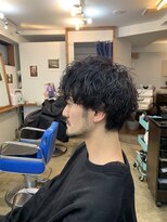 アストロ デザイン オブ ヘアー(ASTRO design of hair) アップバング/ツーブロックマッシュ/コンマヘア/束感/高田馬場/