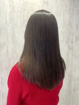 テトテ 門戸厄神店(tetote) ／シルキーブラウン／髪質改善／艶ストレート／