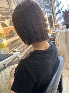 ソーホーニューヨーク 函館店(SOHOnewyork) 切りっぱなしボブ/ショート/カットが上手い/函館/五稜郭/美容室